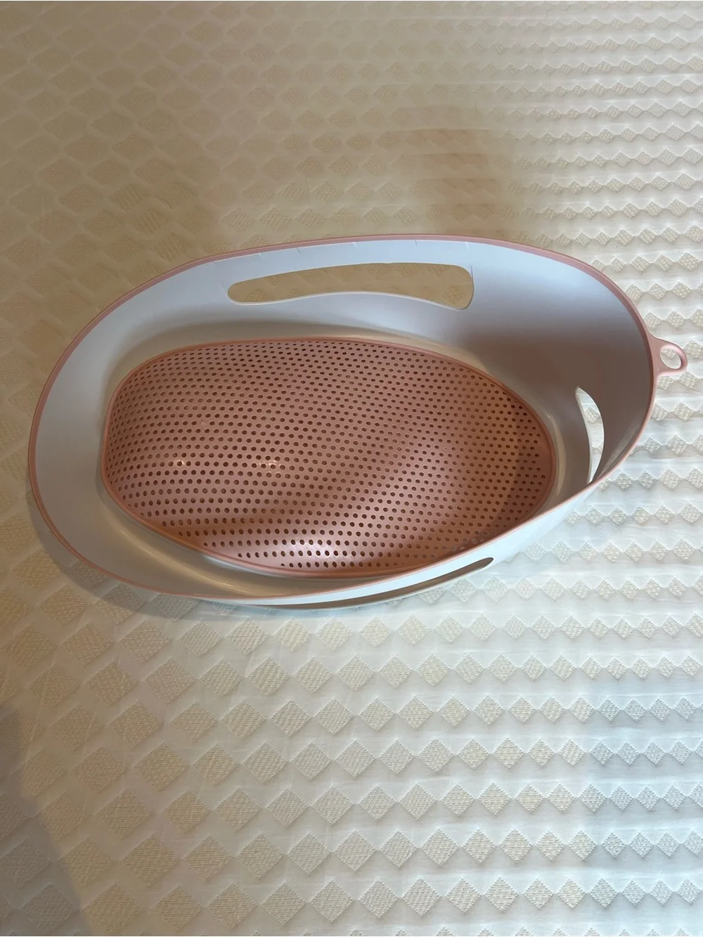Angelcare Baby Bath Support seat Pink EUC